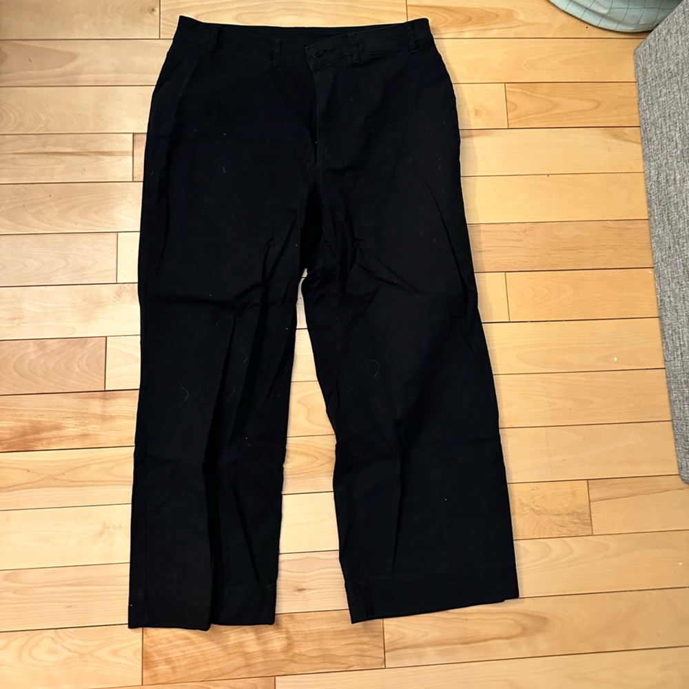 Women’s Wide Leg Chino Pants, Lightly Worn